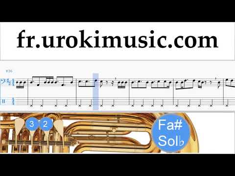 Cours de Tuba Jonas Blue - Mama Tuto Partitions Partie#2 um-i829