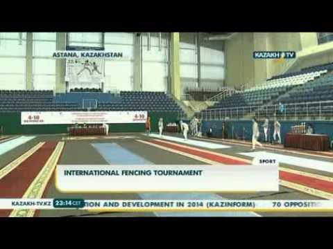 International fencing tournament
