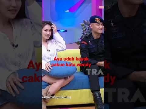 AYU TING TING MAUNYA MESRA DAN NEMPEL TERUS APA PAK POLISINYA#ayutingting#brownies#comedy#shorts#fyp