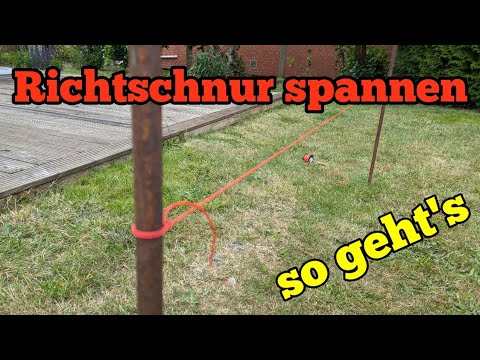 Instructions for stretching and correctly securing the guideline