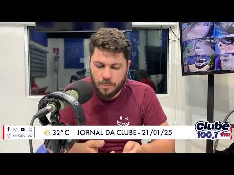 Jornal da Clube - 21/01/25 - Edição do Almoço