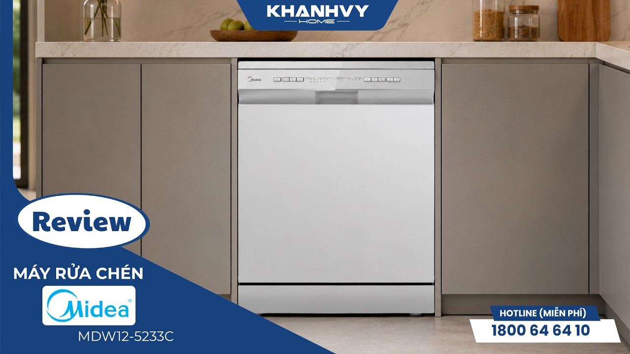 Máy rửa chén Midea MDW12-5233C