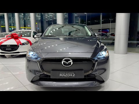 First Look ! 2024 New MAZDA 2 - Machine Grey Color | Interior and Exterior