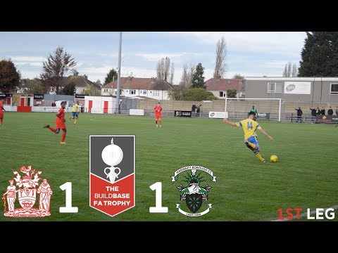 Harrow Borough F.C 1 | 1 Haringey Borough F.C [Away Highlights] FA Trophy First Pre Round (1st Leg)