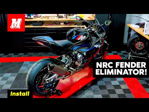 2023 BMW S1000RR/M1000RR NRC Fender Eliminator Kit Installation | Motomillion