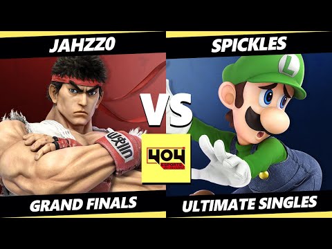 4o4 Weekly 37 GRAND FINALS - Jahzz0 (Ryu) Vs. Spickles (Luigi) Smash Ultimate - SSBU