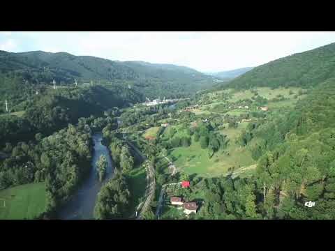 BISTRA MURESULUI, MURES TRANNSILVENIEN, Filmare cu drona