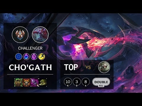 Cho'Gath Top vs Camille - EUNE Challenger Patch 10.3