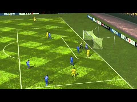 Golazo de tijera Raúl Jimenez #Fifa2014