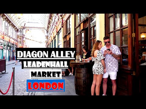 Diagon Alley at Leadenhall Market London, Harry Potter filming location