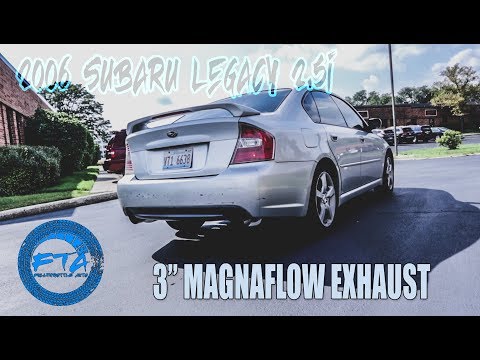2006 Subaru Legacy 2.5i Magnaflow Exhaust