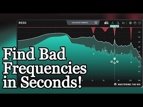 Cool Dynamic Resonance Supressor VST Plugin by Mastering The Mix (Soothe 2 Alternative) - Reso