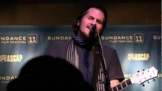 Matt Nathanson- &quot;Pretty the World&quot; (HD) Live at Sundance 2011 Music Cafe&#39; 1-27-2011