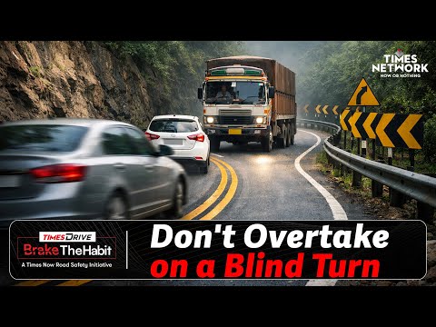 Overtaking on a Blind Turn | Brake The Habit | Times Drive Safety Initiative