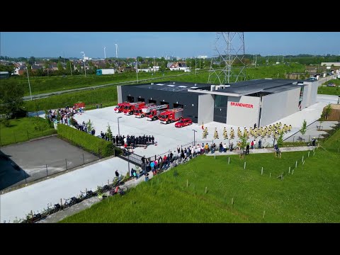 The relocation of the fire departments in Waregem and Beveren-Leie.