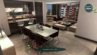 preview picture of video 'Serrat Apartamento 153m2 Santa María de Los Ángeles Construcciones Prisma'