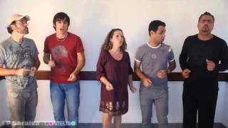 Banda de Boca - Biquini de bolinha amarelinha