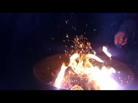 slomo fire and flame and sparks