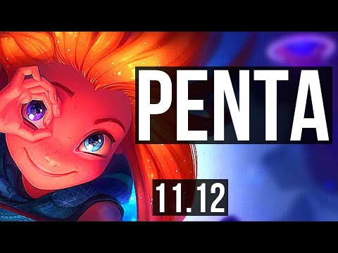 ZOE vs QIYANA (MID) | Penta, 700+ games, Godlike, 21/6/13, 900K mastery | KR Master | v11.12