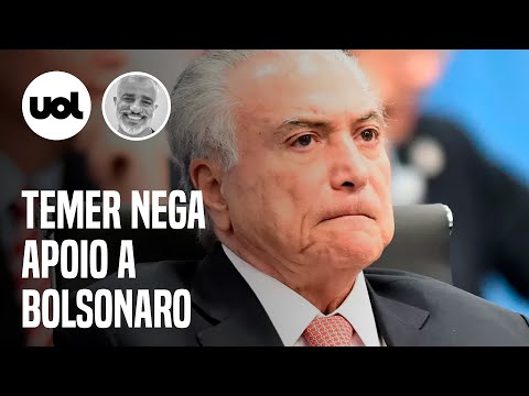 Temer nega apoio a Bolsonaro e diz ter compromisso com a democracia