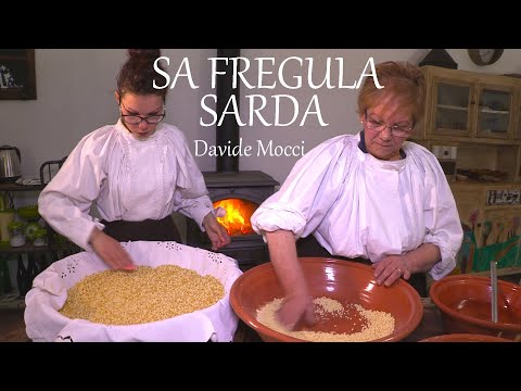 FREGULA SARDA di Davide Mocci DOC RAI GEO SARDEGNA Sardinia recipes tradition fregola fregula sarda