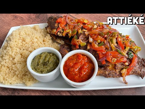 HOW TO MAKE ATTIEKE || ACHEKE RECIPE || CASSAVA COUSCOUS RECIPE|| BEE'SKITCHEN