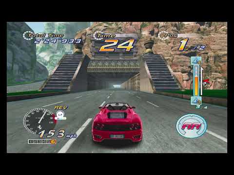 Outrun 2 (Xbox 360) Special Track SCUD RACER [60FPS]