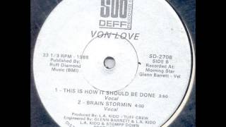 von love - brain stormin &#39; 1988, PA