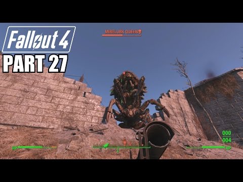 Fallout 4 - MIRELURK QUEEN FIGHT - Taking Independence - Gameplay Walkthrough Part 27