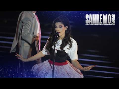Sanremo 2026 - Ditonellapiaga canta Che fastidio!