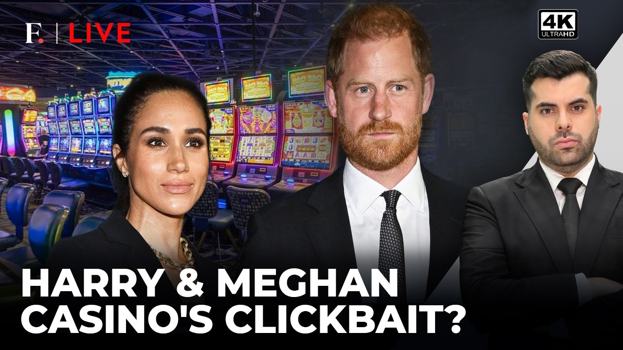 Harry & Meghan Bait? Is British Media Doing Casinos' Dirty Work? |Firstpost Live| 4K