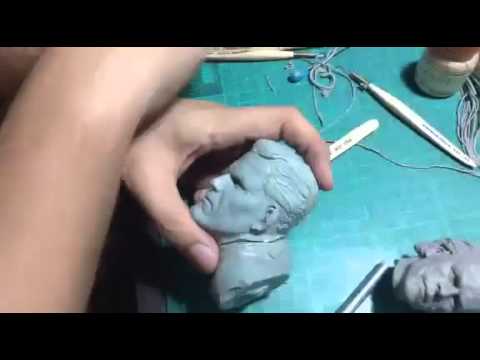 Captain america head sculpt