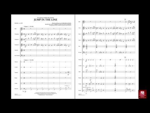 Jump in the Line arranged by Diane Downs