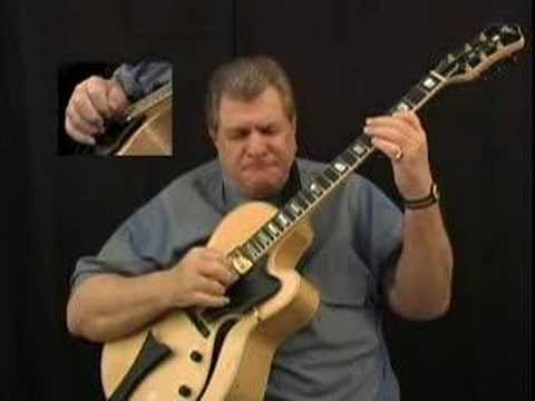 Jazz Guitar Bebop Lesson Solo Robert Conti