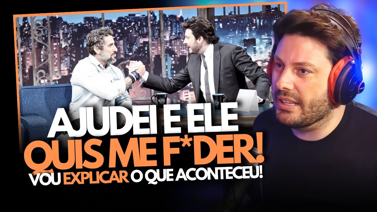 DANILO GENTILI REVELA A VERDADE SOBRE TRETA COM MARCOS MION