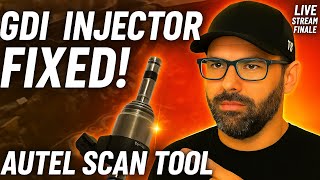 3.3L Hyundai / Kia GDI Injector Misfire — Job Completion & Autel Scan Tool Data Readings (LIVE)