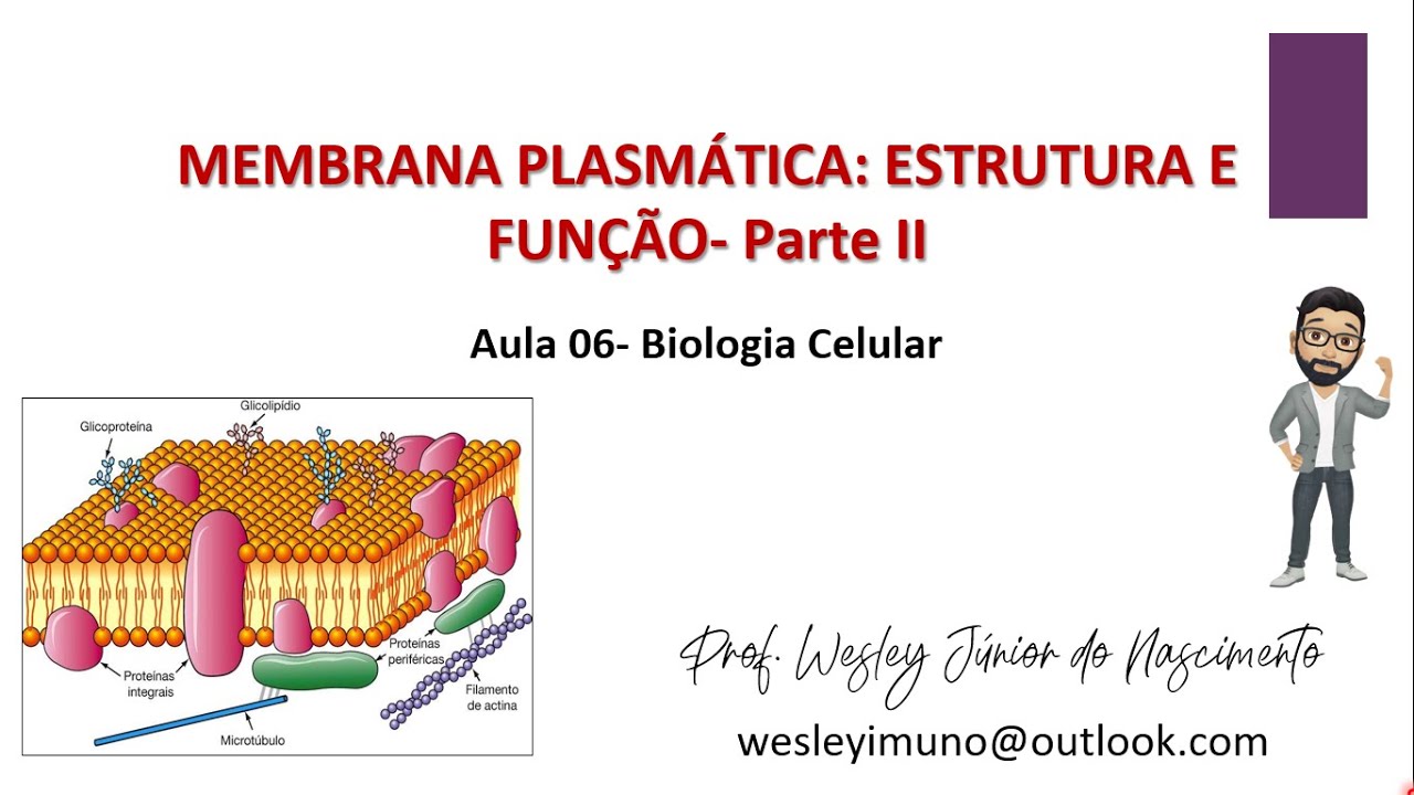 Biologia Celular-Ensino Superior-Aula 06: Membrana Plasmática II