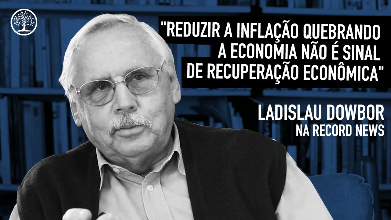 Ladislau Dowbor, autor de "A Era do Capital Improdutivo", na RecordNews