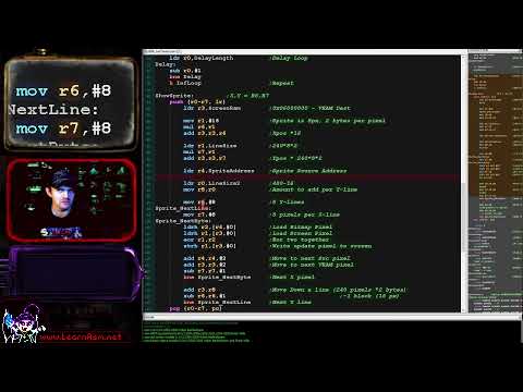 Lesson S4 - Sprite moving on the GameBoy Advance (Thumb)