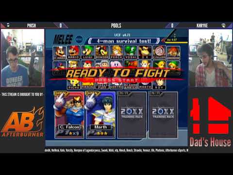 LRAStart 4 - Phish (C. Falcon) V Khyrke (Marth) - Pools