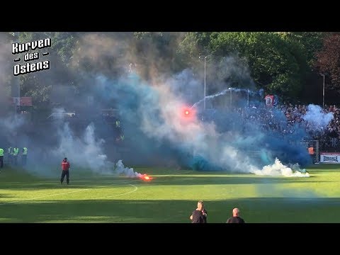 SV Babelsberg 03 0:1 FC Energie Cottbus 21.05.2018 | Choreos, Pyroshows & Ausschreitungen