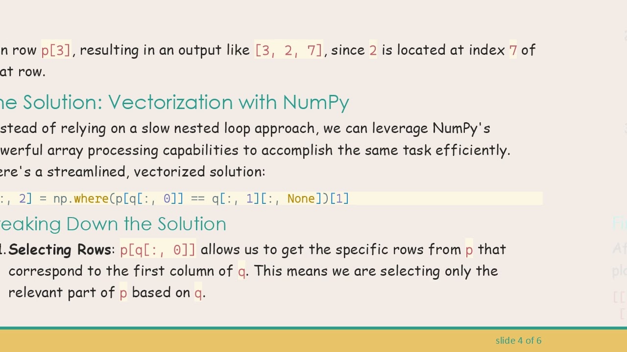Speed Up Your Array Processing in Python: A Guide to Vectorizing Loopy Code