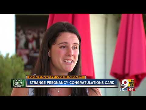 Who's Jenny B. and why is sending those pregnancy congratulations cards?