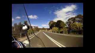 preview picture of video 'Moto Guzzi Breva 1100 run to Mt Franklin, Victoria.'