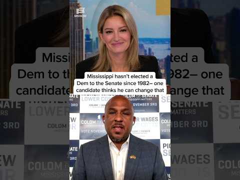Mississippi hasn't elected a Dem to the Senate since 1982 -- one candidate thinks he can change that
