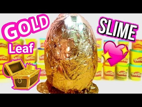 Huevo gigante gold leaf slime