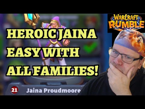 HEROIC Jaina Proudmoore Dustwallow Marsh Campaign Guide - Warcraft Rumble