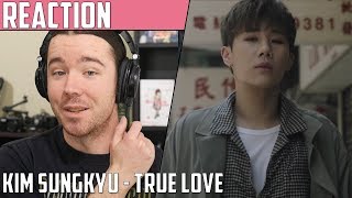Kim Sungkyu(김성규) - True Love MV Reaction