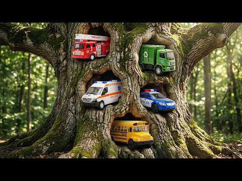 Magic Tree Rescue Squad The Secret Toy Heroes of the Enchanted Forest! 🌳🚒