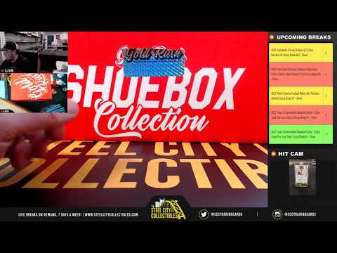 2021 Gold Rush Shoebox Collection Multi-Sport Edition Series 3 Box Random 2-Hit Group Break #1 - S